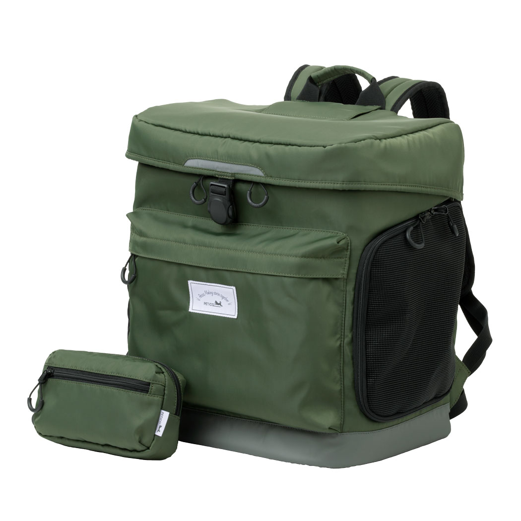ペットキャリー リュック 耐荷重10㎏ ティーアンドエス PETiCO Hug