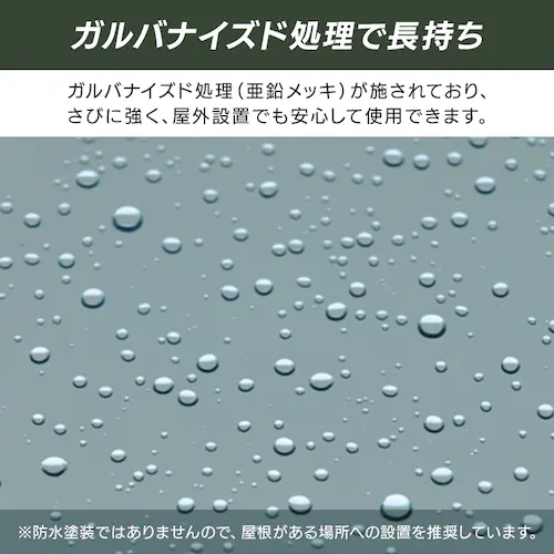 MOJYU 物置【Ave-アーヴェ-】スモール SED-001 スレートグレー/パールグレー【プラザセレクト】_7