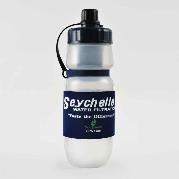携帯浄水器 セイシェル(Seychelle) 600ml SPT-001-BA 携帯浄水ボトルPT
