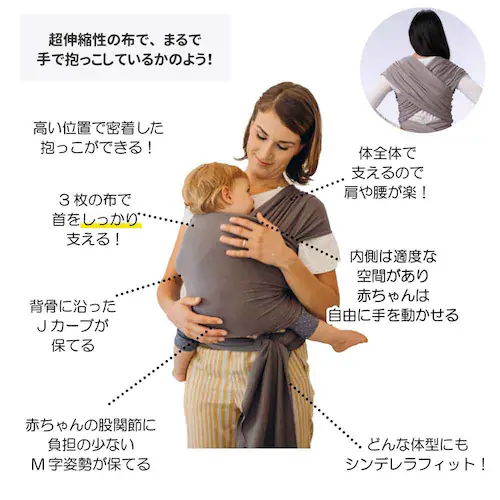 boba(ボバ) ボバラップ オーガニック ダークグレー BOBW023 【プラザセレクト】_4