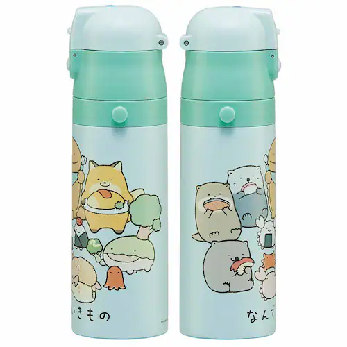 水筒 子供 ステンレス製2WAYボトル 直飲み470ml コップ 430ml SKDC4 トーマス【プラザセレクト】_9