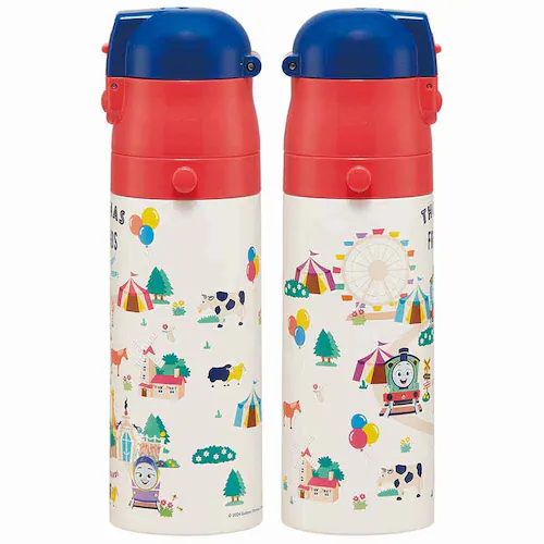 水筒 子供 ステンレス製2WAYボトル 直飲み470ml コップ 430ml SKDC4 トーマス【プラザセレクト】_17