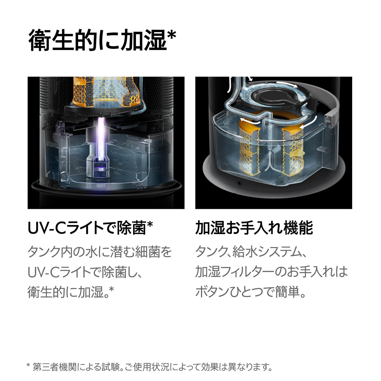 dyson Purifier Humidify+Cool PH2 De-NOx 545001-01 【プラザセレクト