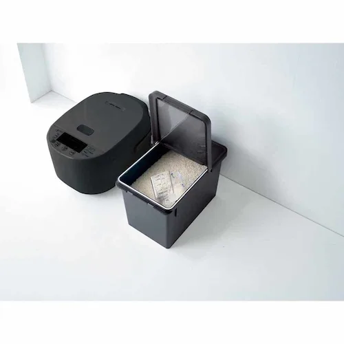 アスベル S密閉米びつ6kg(パッキン付) A7513 ブラック【プラザセレクト】_4