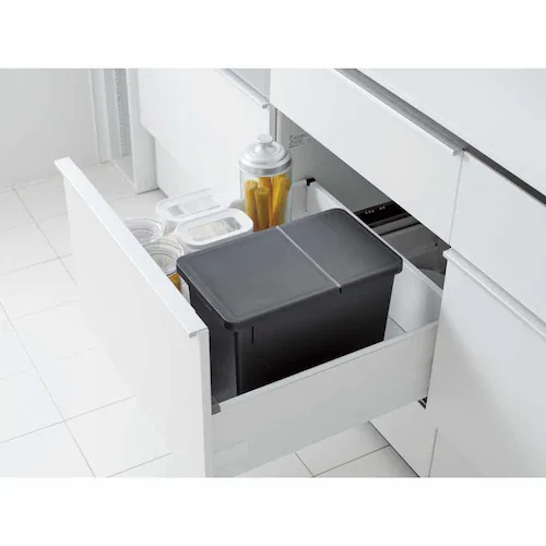 アスベル S密閉米びつ12kg(パッキン付) A7514 ブラック【プラザセレクト】_4