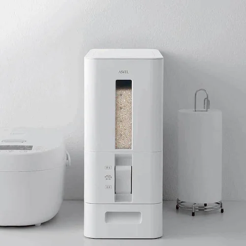 アスベル S計量米びつ12kg A7528 ホワイト【プラザセレクト】_2