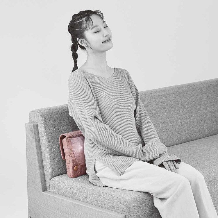 アテックスルルド マッサージクッション ミニ AX-HCL318BE ベージュ