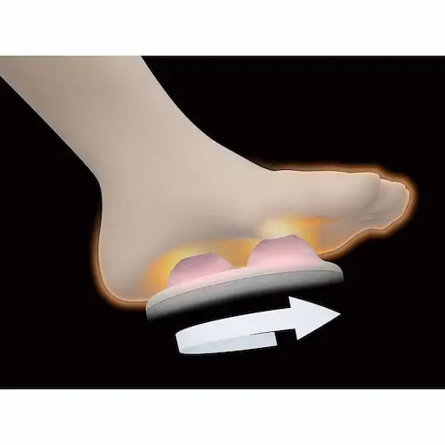 アテックスルルド プロもみ フットマッサージャー AX-HP117GR グレー【プラザセレクト】_4