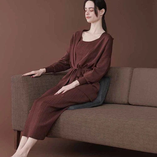 アテックスルルド プレミアムシートマッサージャー AX-HPL368DG ダークグレー【プラザセレクト】_5