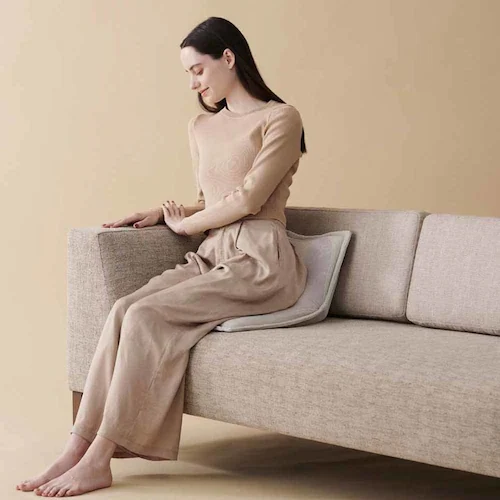 アテックスルルド プレミアムシートマッサージャー AX-HPL368DG ダークグレー【プラザセレクト】_9