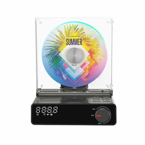 ダイニチ電子 縦型CDプレーヤー WVC-S001W ホワイト【プラザセレクト】_3