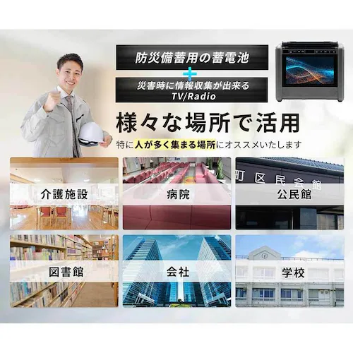 ダイニチ電子 TV/ラジオ搭載ポータブル電源 PSTV-600 【プラザセレクト】_4