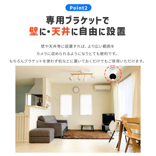 塚本無線 ペットカメラ みてるちゃん猫 23 温度計 WTW-IPW268TTW-5 【プラザセレクト】_4