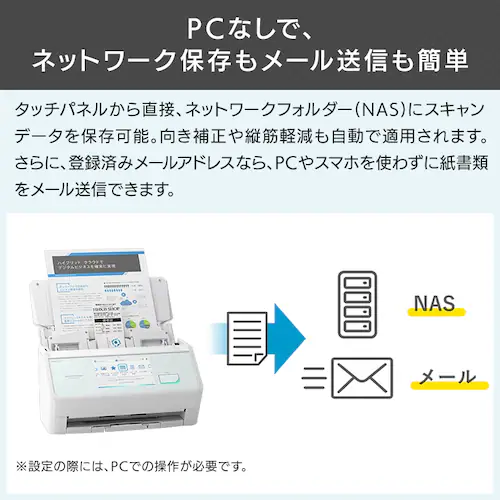 PFU ScanSnap iX2500 FI-IX2500W 白【プラザセレクト】_5