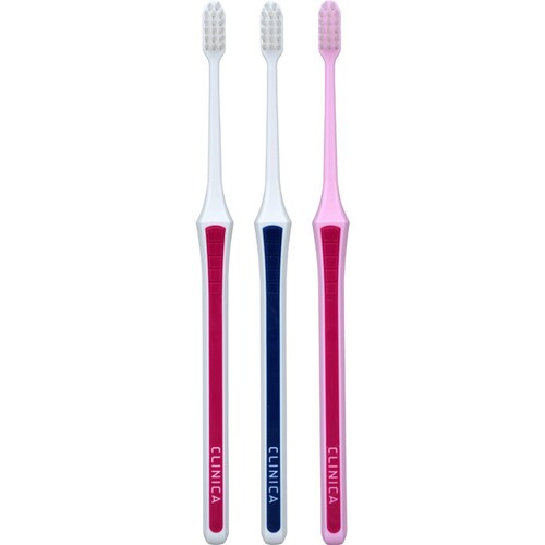 LION 【6個セット】クリニカ アドバンテージ ハブラシ3列超コンパクト やわらかめ 【プラザセレクト】_3