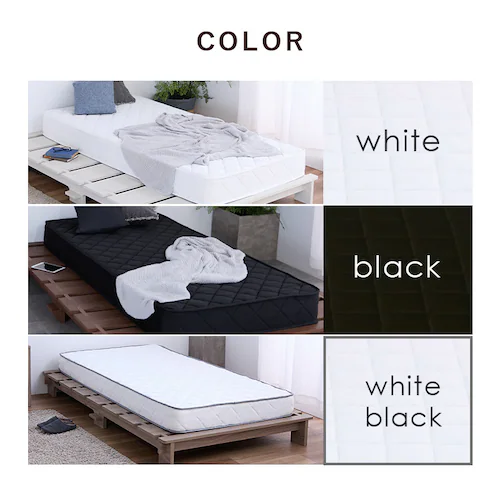 ボンネルコイルマットレス16.5cm セミシングル/ブラック【プラザセレクト】_8