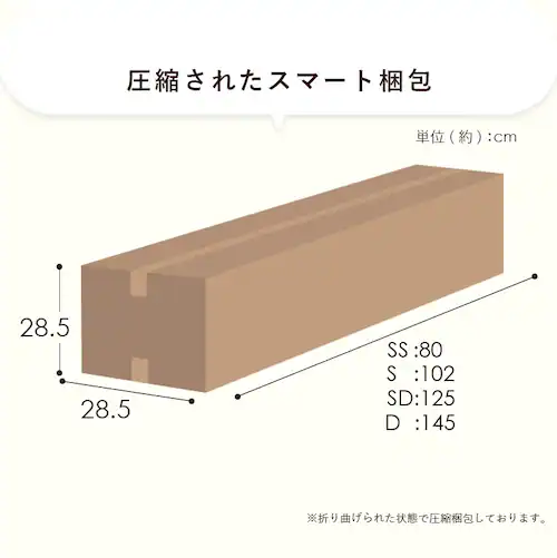 【7%OFF】ボンネルコイルマットレス20cm セミシングル/ホワイト【プラザセレクト】_6