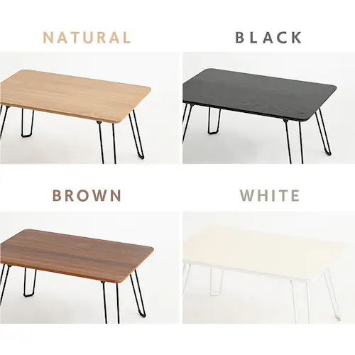 折畳ローテーブル 45×30 ホワイト【プラザセレクト】_7