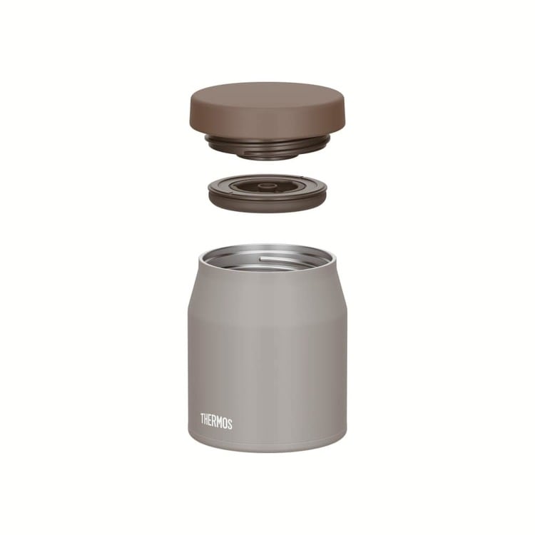 真空断熱 スープジャー グレージュ JEF-400 GG グレージュ【プラザ