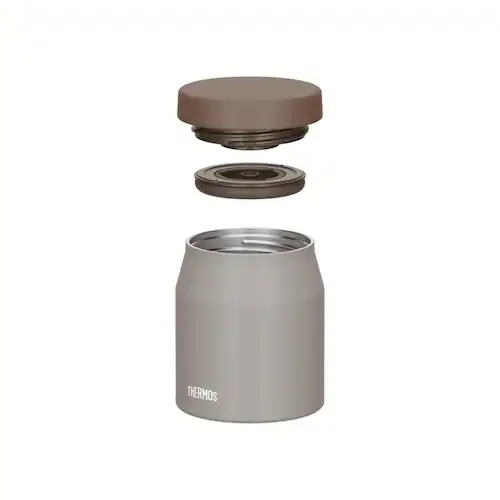 サーモス株式会社 真空断熱 スープジャー グレージュ JEF-300 GG グレージュ【プラザセレクト】_3