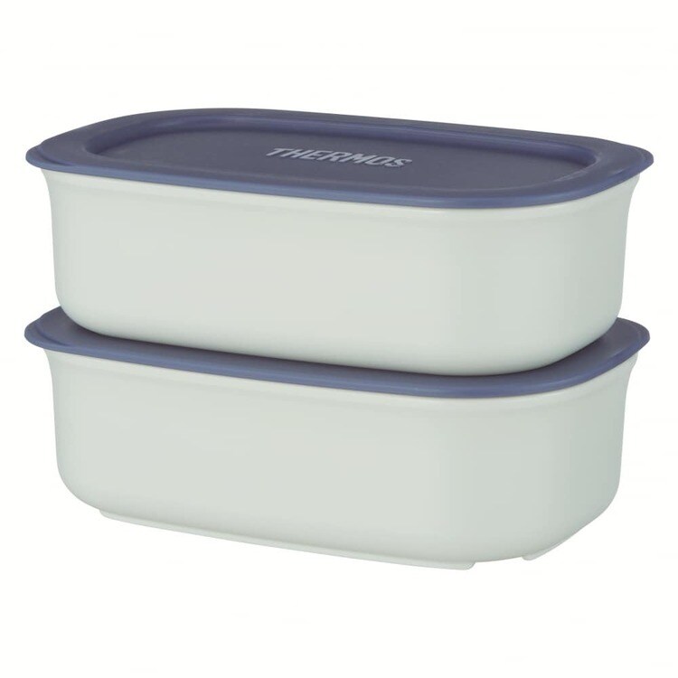 サーモス株式会社 真空断熱 スープランチセット グレーネイビー JEH