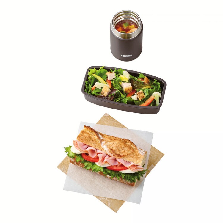 サーモス株式会社 真空断熱 スープランチセット ブラックグレー