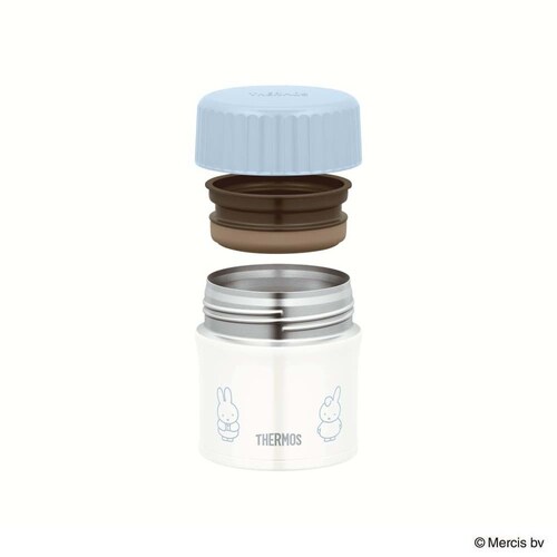 サーモス株式会社 真空断熱 スープジャー アッシュブルー JBU-303B ASB アッシュブルー【プラザセレクト】_2