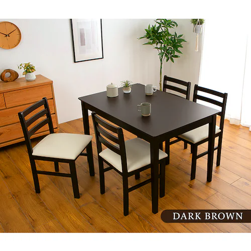 ダイニング5点セット(テーブル・チェア4脚) ベージュ【プラザセレクト】_11