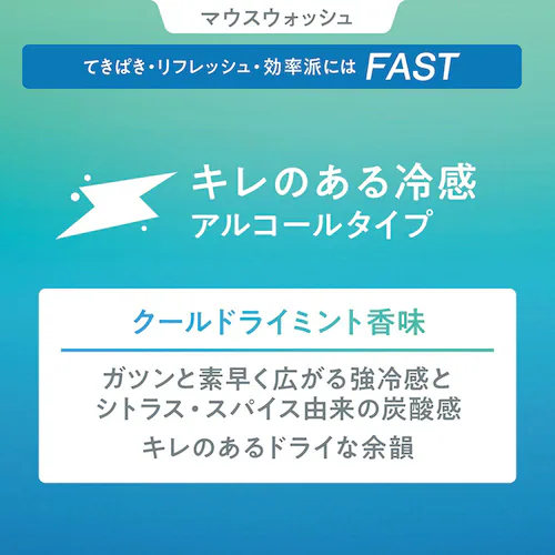 LION OCH-TUNE 4点セット(ハミガキ・ハブラシ×2・マウスウォッシュ) FAST【プラザセレクト】_7