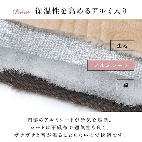 こたつ+うす掛け布団 2点セット アルラ7560MWH+ビケ7560BE 布団:ベージュ【時間指定不可】【代引不可】【同梱不可】【プラザセレクト】_4