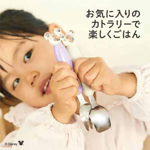 エジソン販売 フォーク&スプーン ディズニー ミッキークリスタル KJ280188 【プラザセレクト】_6