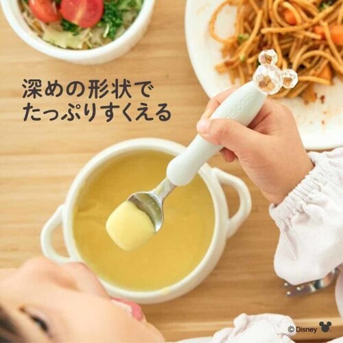 エジソン販売 フォーク&スプーン ディズニー ミッキークリスタル KJ280188 【プラザセレクト】_9