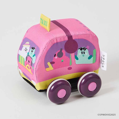 DADWAY やわらかプルバックカー TYSYN003010100 ぷしゅぷしゅ/ホワイト【プラザセレクト】_12