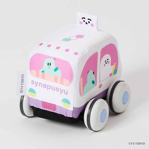 DADWAY やわらかプルバックカー TYSYN003010100 ぷしゅぷしゅ/ホワイト【プラザセレクト】_13