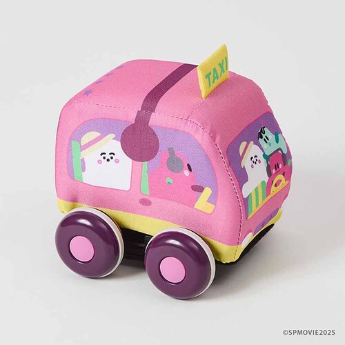 DADWAY やわらかプルバックカー TYSYN003010100 ぷしゅぷしゅ/ホワイト【プラザセレクト】_14