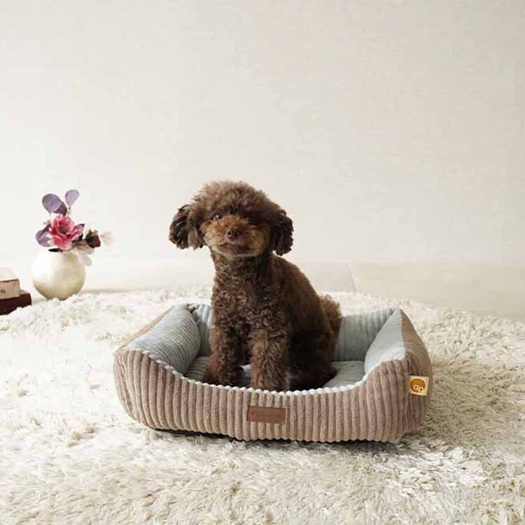 ペットベッド 秋冬 adorable pets シャルロッテスクエアベッド S