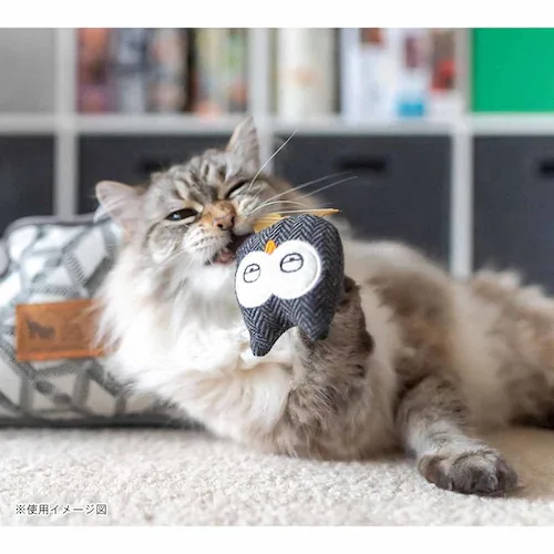 【2個セット】フィーラインフレンジー スリーピーアウル 猫用おもちゃ ぬいぐるみ プレゼント_3