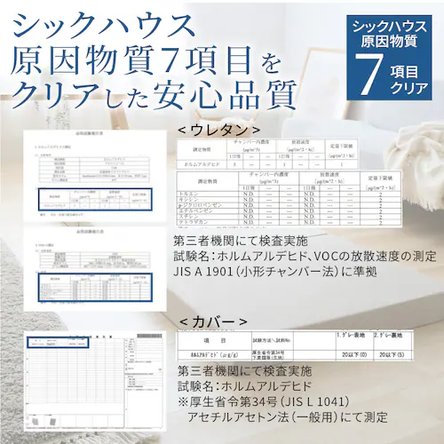 3つ折りマットレス・プロファイルタイプ シングル ネイビー【プラザセレクト】_8