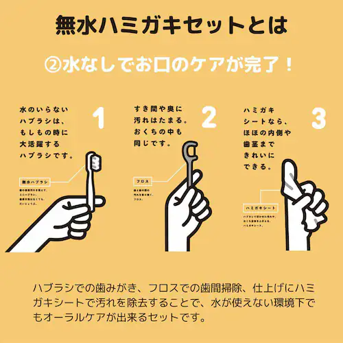 ヤマトエスロン 無水ハミガキセット 【プラザセレクト】_3