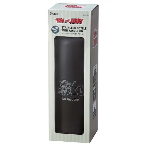 スケーター 水筒 スクリューハンドル 真空ステンレス ボトル 大容量 1500ml STSC15 SNOOPY-スヌーピー【プラザセレクト】_2