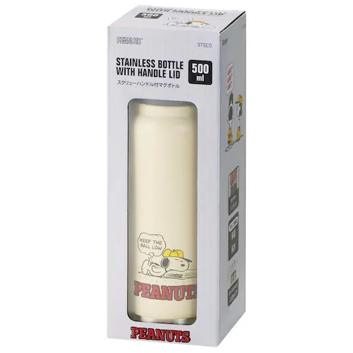 スケーター 水筒 スクリューハンドル 真空ステンレス ボトル 500ml STSC5 シナモロール-ぬいぐるみハグ【プラザセレクト】_16