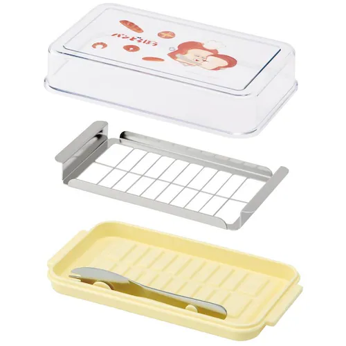 スケーター ステンレスバターカッター & バターケース バターナイフ付 BTG2DXNN スヌーピー-バルーン【プラザセレクト】_4