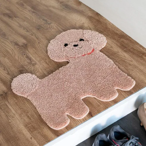 オカ 洗えるアクセントマット シュナウザー【プラザセレクト】_4