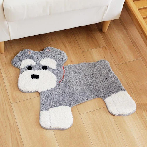 オカ 洗えるアクセントマット シュナウザー【プラザセレクト】_16