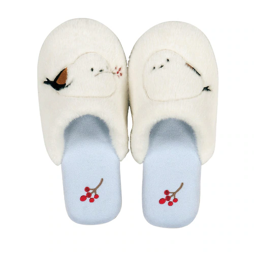 センコー スリッパ 22-24cm ブルー ナカヨシシマエナガ ブルー【プラザセレクト】_2