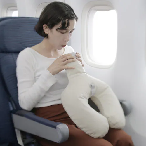 マーナ ネックピロー fuu S490BE ベージュ【プラザセレクト】_3