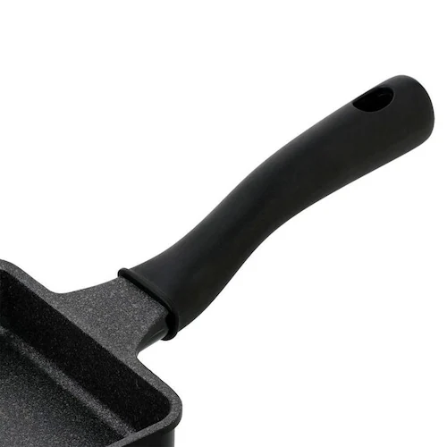 LIV PLUS ベストコ 卵焼き器 13×18cm エッグパン ガス火専用 軽量 ブラック NM-387 軽すぎるフライパン ブラック NM-387 【プラザセレクト】_2