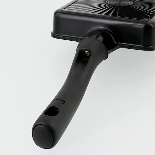 LIV PLUS ベストコ 卵焼き器 13×18cm エッグパン ガス火専用 軽量 ブラック NM-387 軽すぎるフライパン ブラック NM-387 【プラザセレクト】_8