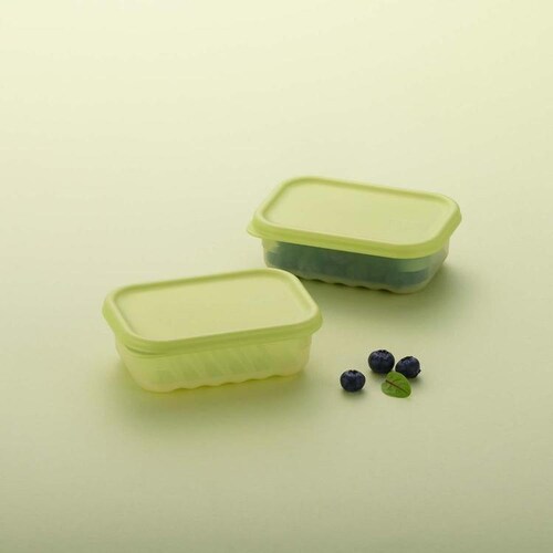 LIV PLUS �x�X�g�R �ۑ��e�� 330ml �N�x�ێ� �����` �O���[�� ���b�N�����b�N �L�[�v�t���b�V�� �H��@�E�d�q�����W �Ή� HLE5100NCR �O���[�� HLE5100NCR �y�v���U�Z���N�g�z_2