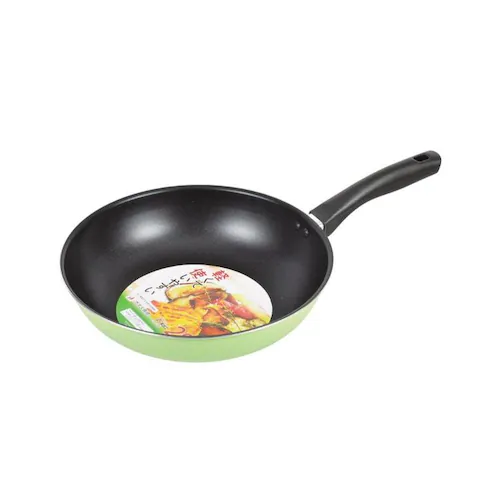 パール金属 深型フライパン 28cm 炒め鍋 ガス火専用 デリシュ グリーン HB-7872 【プラザセレクト】_2